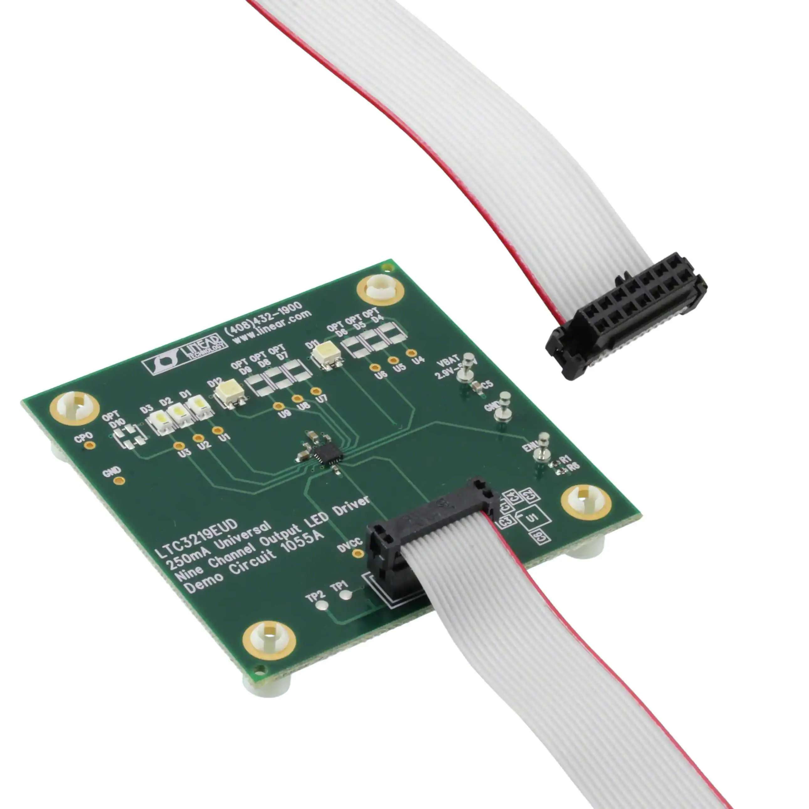 DC1055A (BOARD EVAL FOR LTC3219EUD)