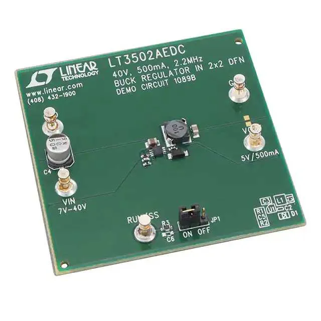 DC1089B (BOARD DEMO FOR LT3502AEDC)