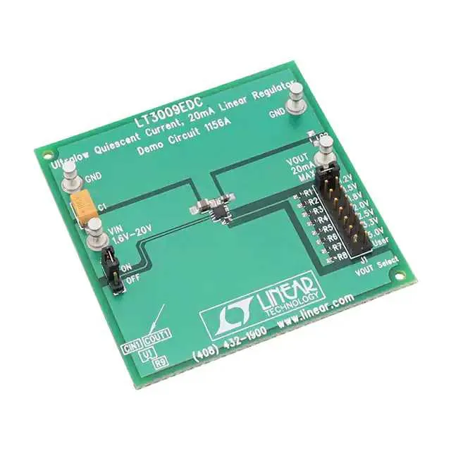DC1156A (BOARD DEMO FOR LT3009EDC)