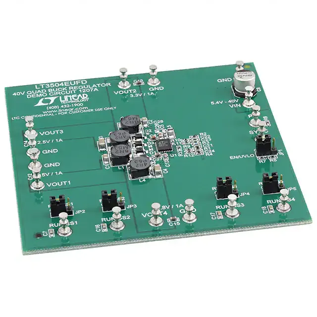DC1207A (EVAL BOARD BUCK REG LT3504)