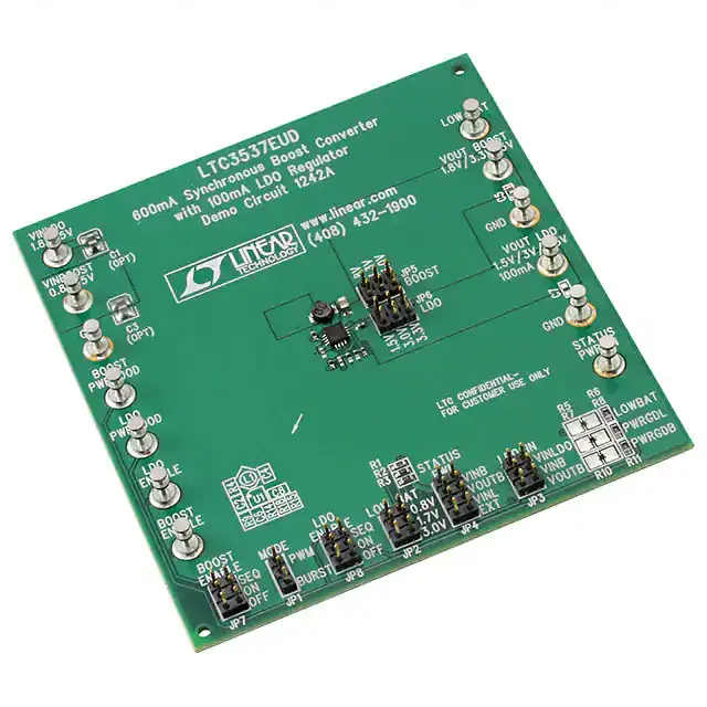 DC1242A (BOARD EVAL FOR LTC3537EUD)