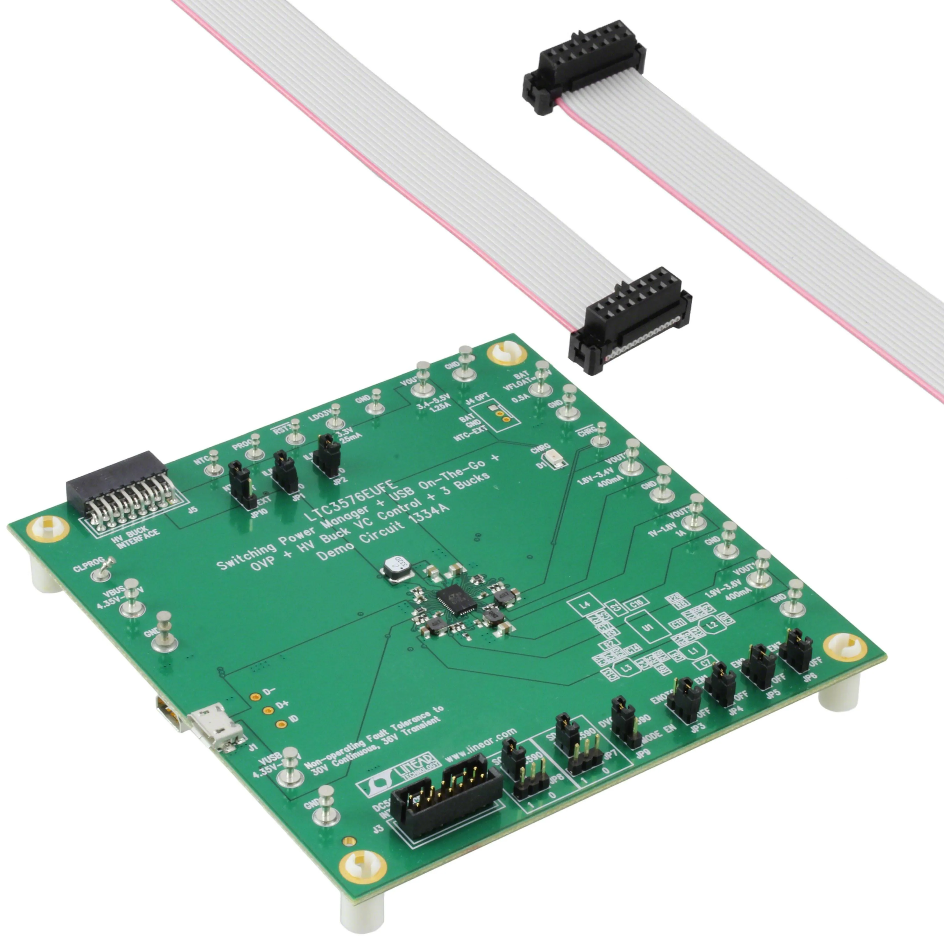 DC1334A (BOARD EVAL FOR LTC3576EUFE)