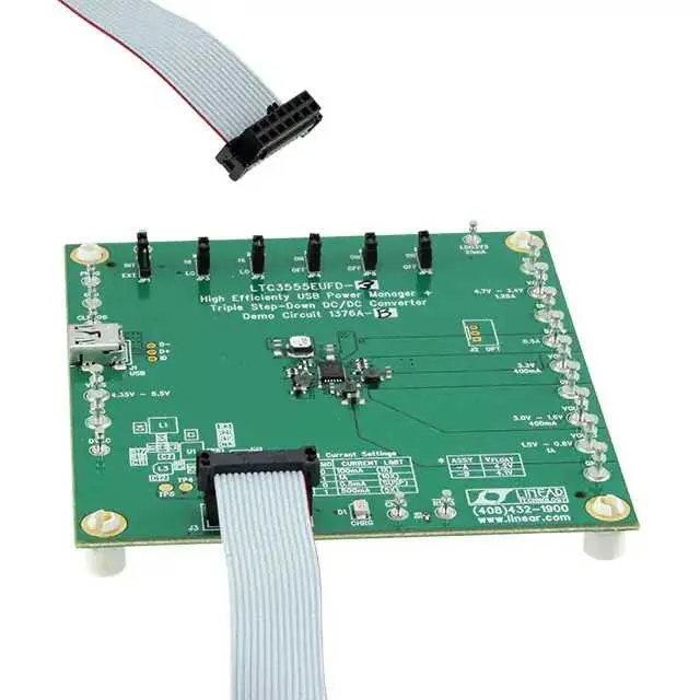 DC1376A-B (BOARD EVAL FOR LTC3555EUFD)