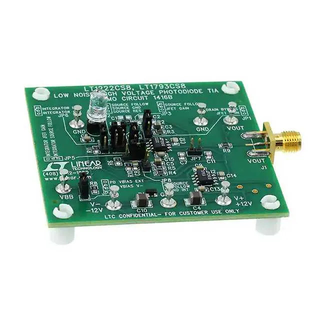 DC1416B (DEMO BOARD SC LT1222CS8 OPAMP)
