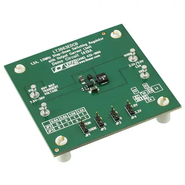 DC1419A (BOARD EVAL FOR LT3663EDCB)