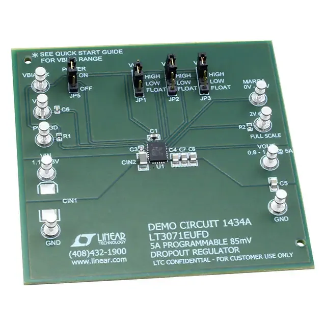 DC1434A (BOARD DEMO FOR LT3071EUFD)
