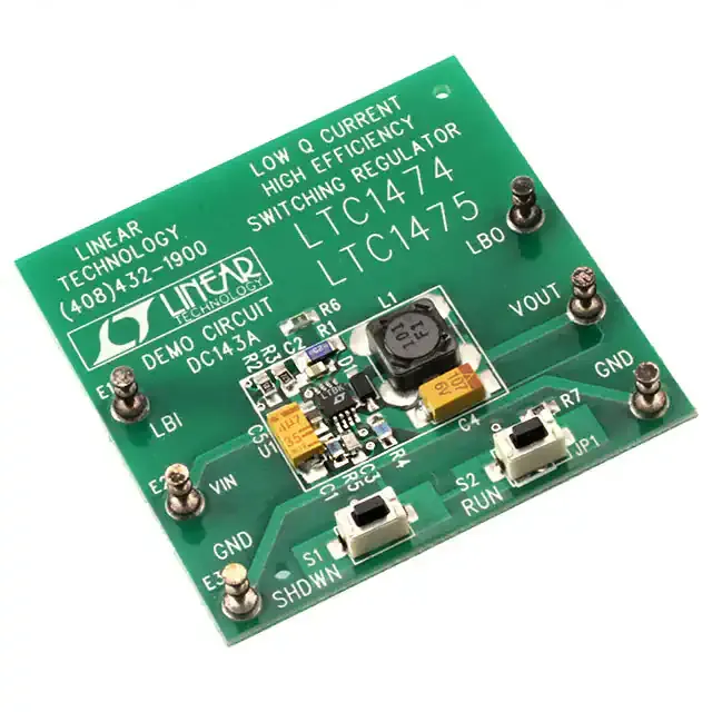 DC143A-D (BOARD EVAL FOR LTC1475CMS8)
