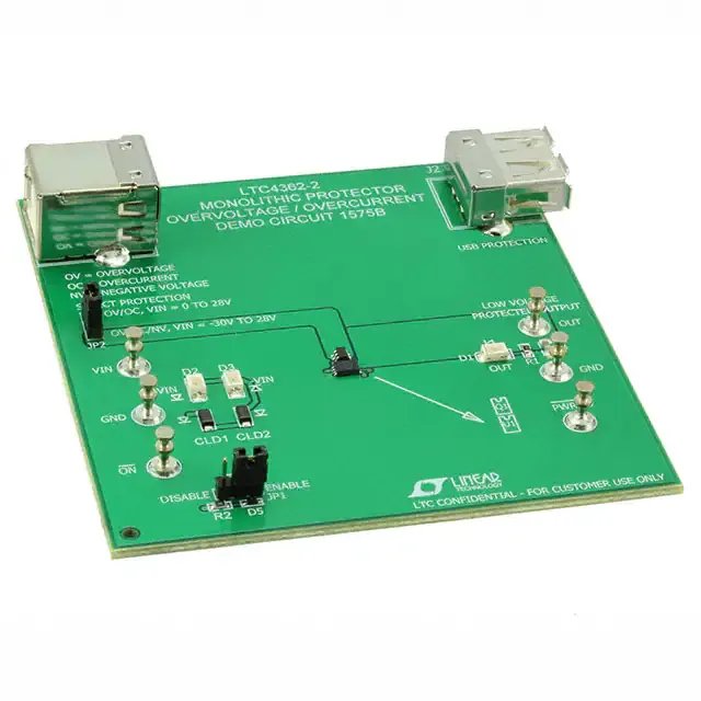 DC1575B (BOARD DEMO FOR LTC4362CDCB-2)