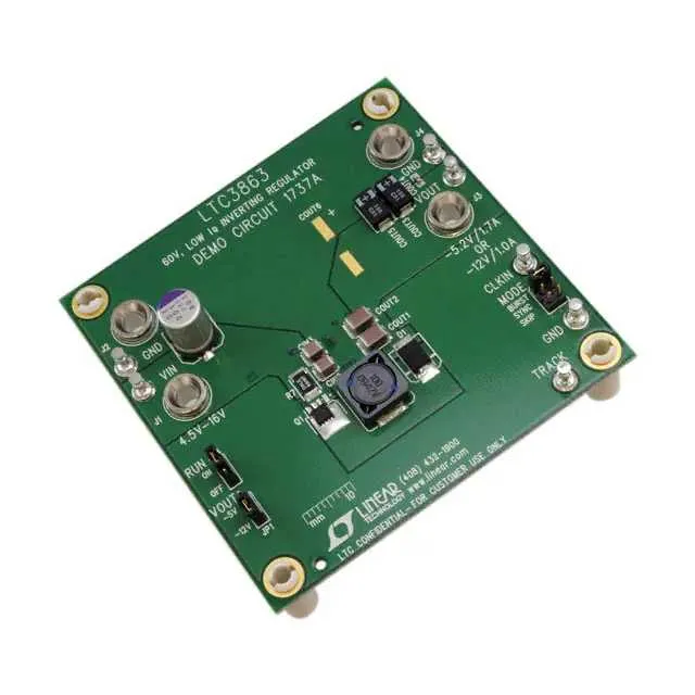 DC1737A (EVAL BOARD INVERTING REG LTC3863)