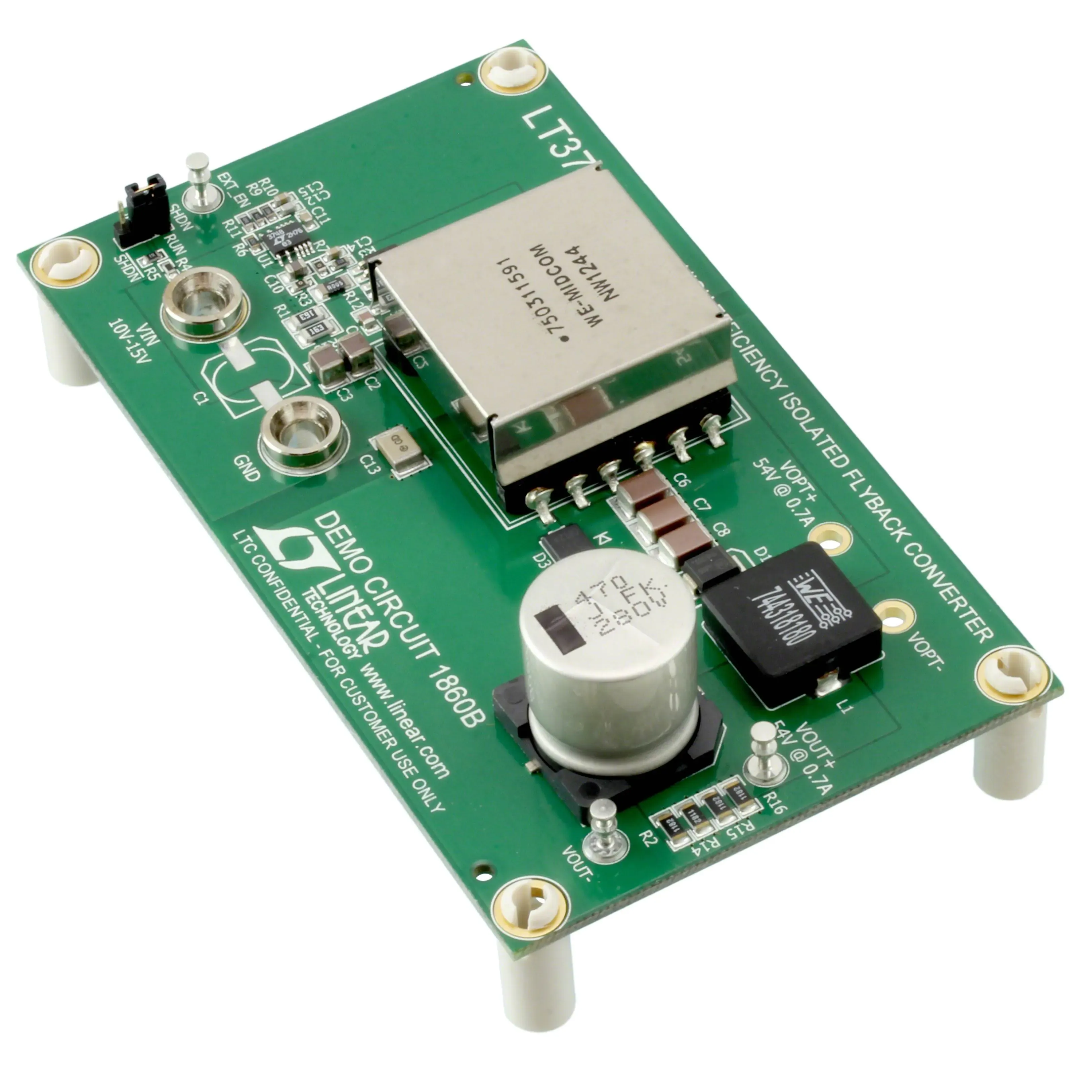 DC1860B (BOARD EVAL FOR LT3748EMS)