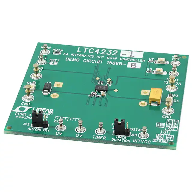 DC1886B-B (EVAL BOARD 5A HOT SWAP CTLR)