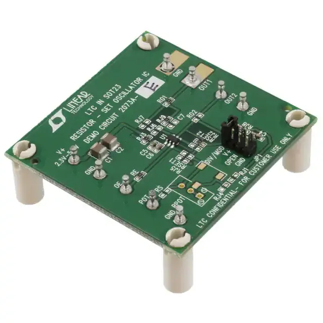 DC2073A-E (DEMO BOARD OSC TRIPLE FIXED)