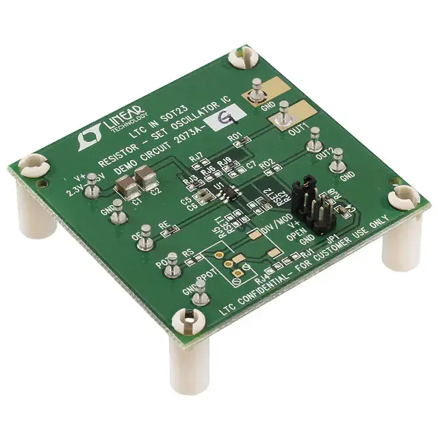 DC2073A-G (DEMO BOARD OSC TRIPLE FIXED)