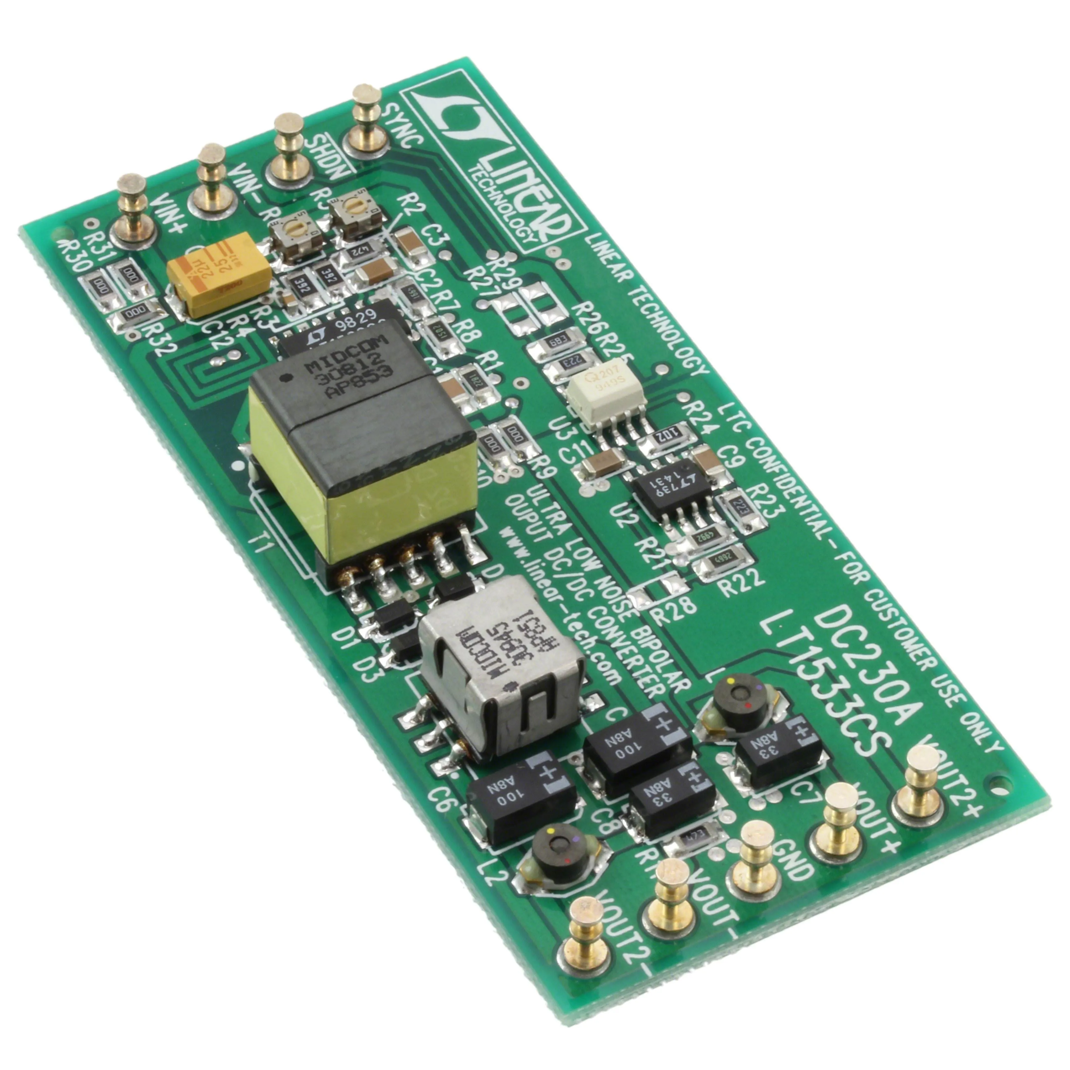 DC230A-B (BOARD EVAL FOR LT1533CS)