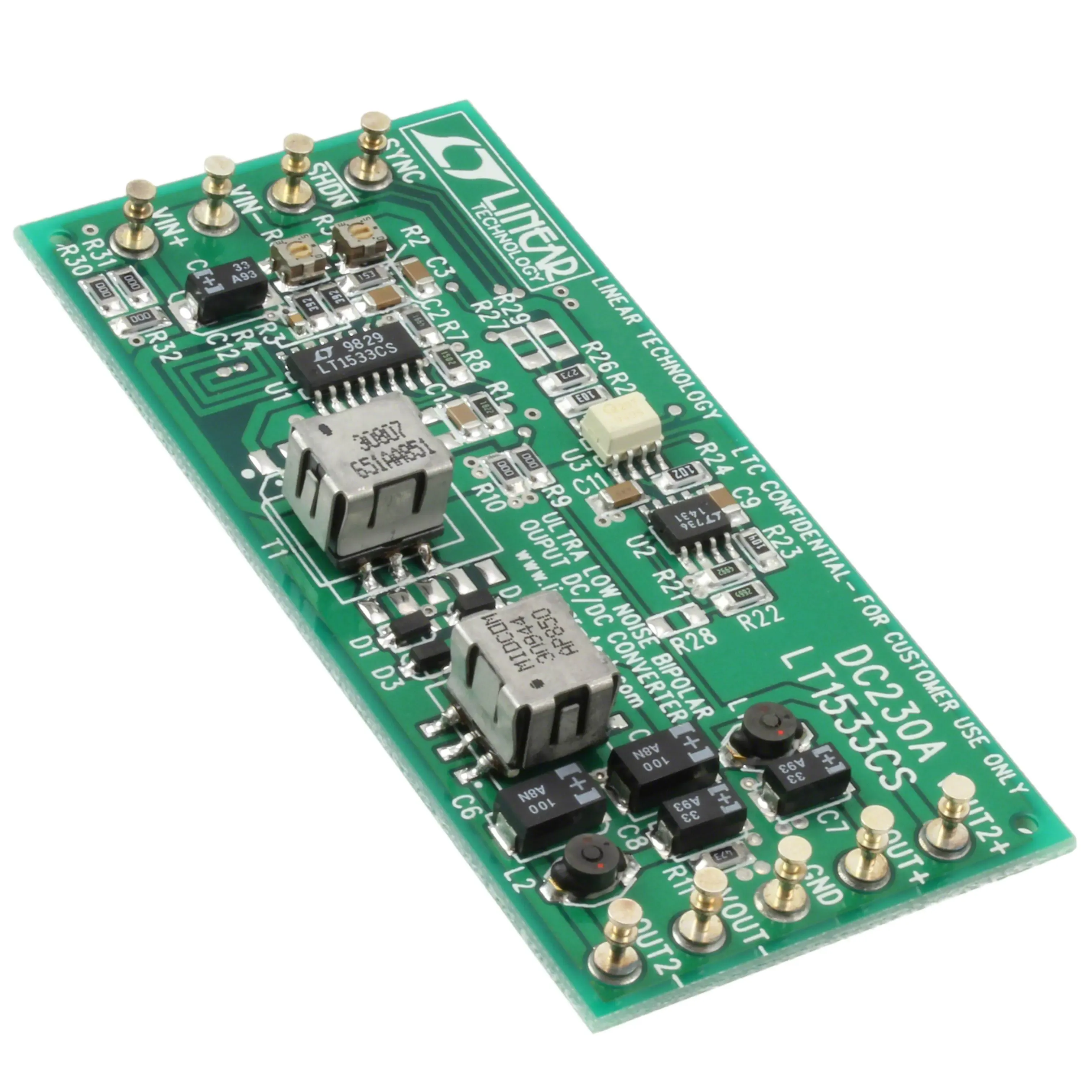 DC230A-D (BOARD EVAL FOR LT1533CS)