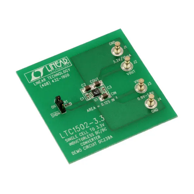 DC239A (BOARD EVAL FOR LTC1502CMS8)