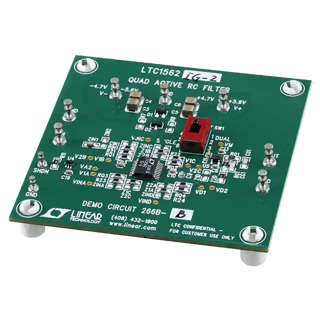 DC266B-B (DEMO BOARD FOR LTC1562CG-2)