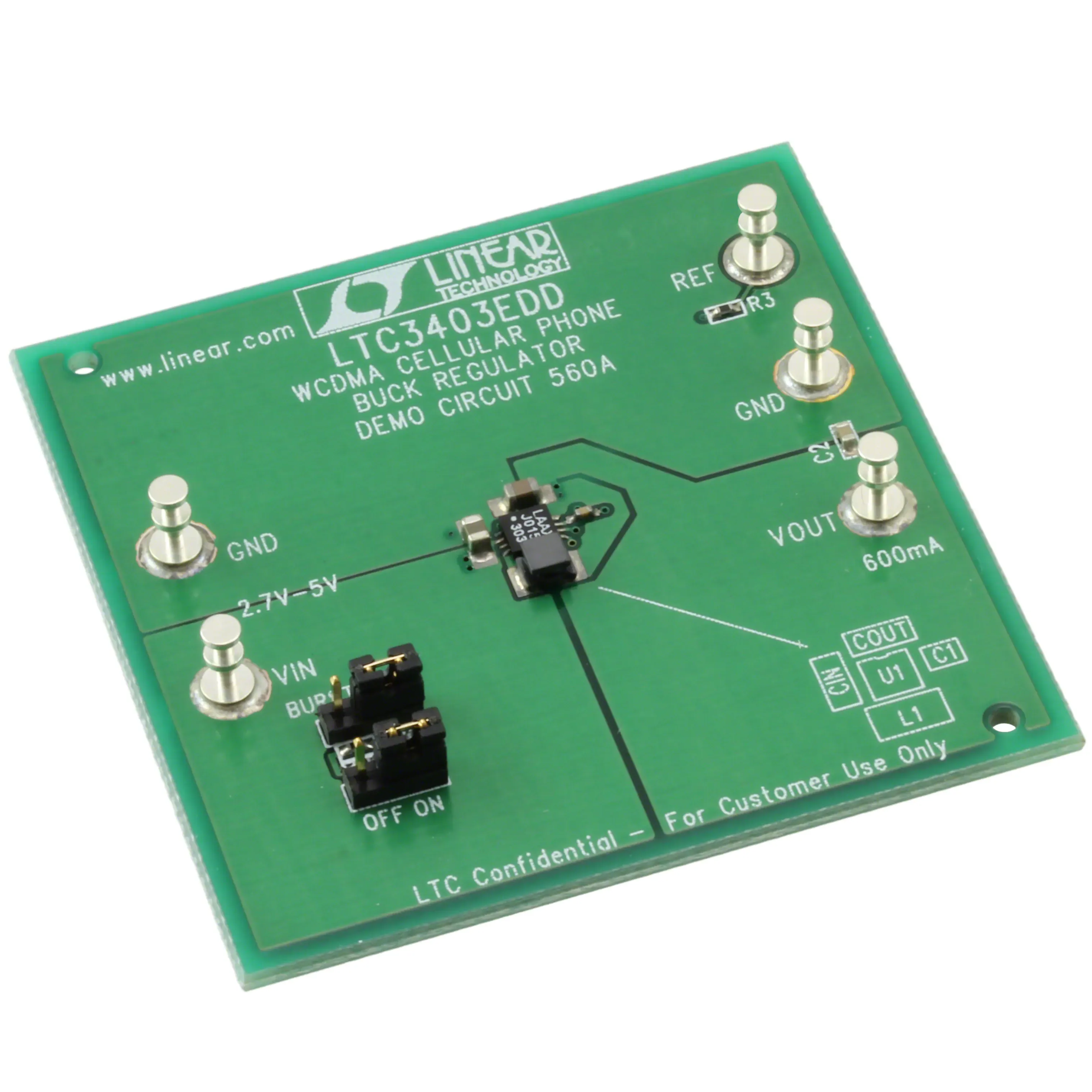 DC560A (BOARD EVAL FOR LTC3403EDD)
