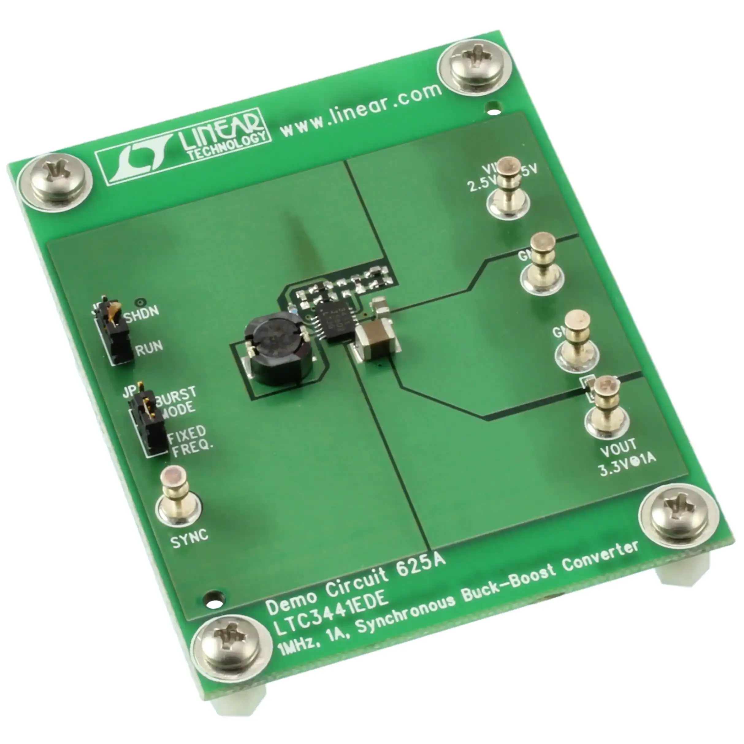 DC625A (BOARD EVAL FOR LTC3441EDE)