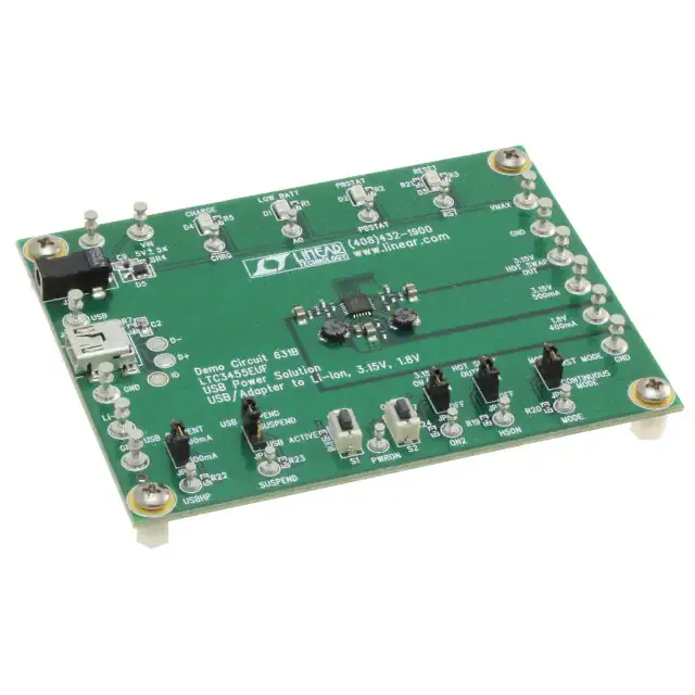 DC631B (BOARD EVAL FOR LTC3455EUF)