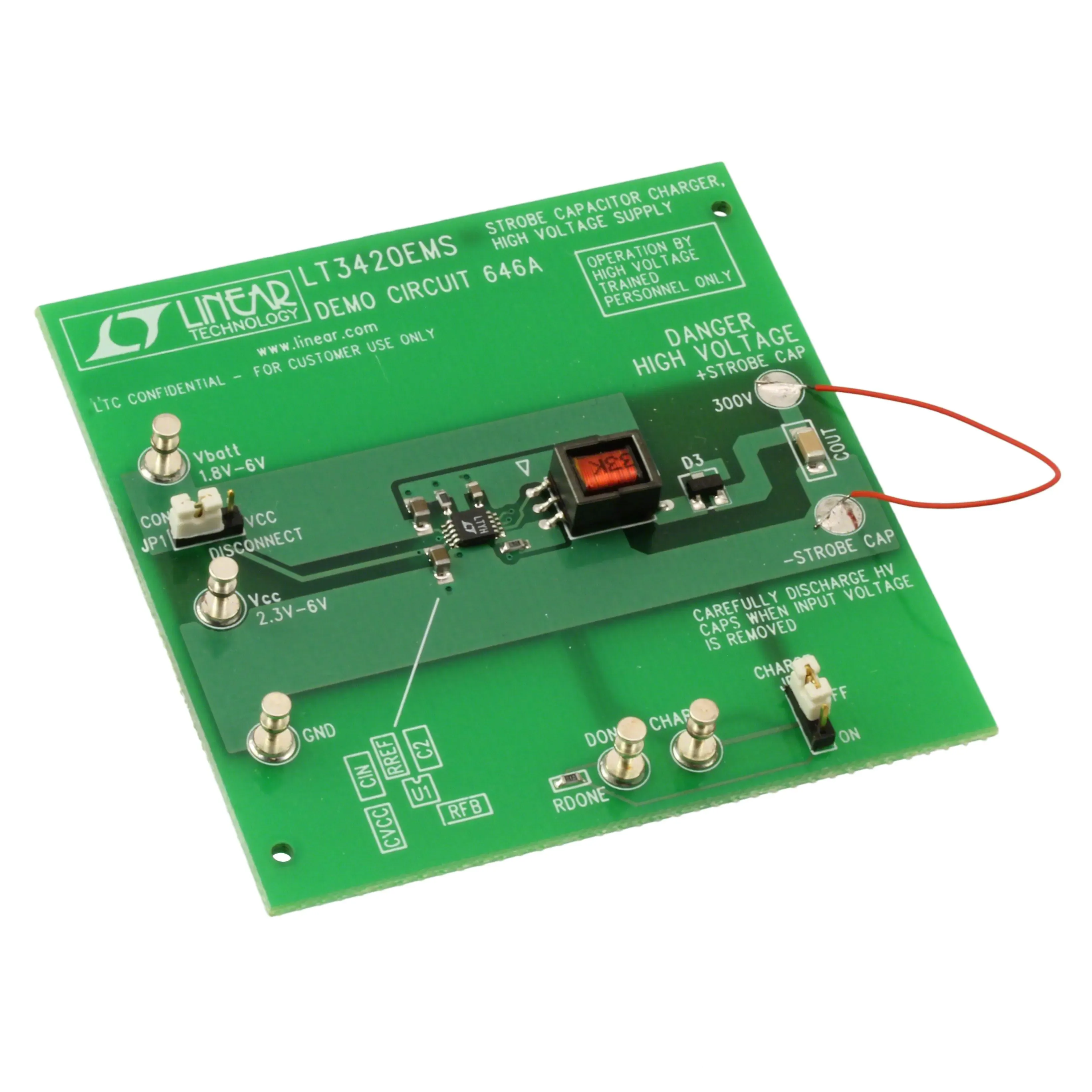 DC646A (BOARD EVAL FOR LT3420EMS)