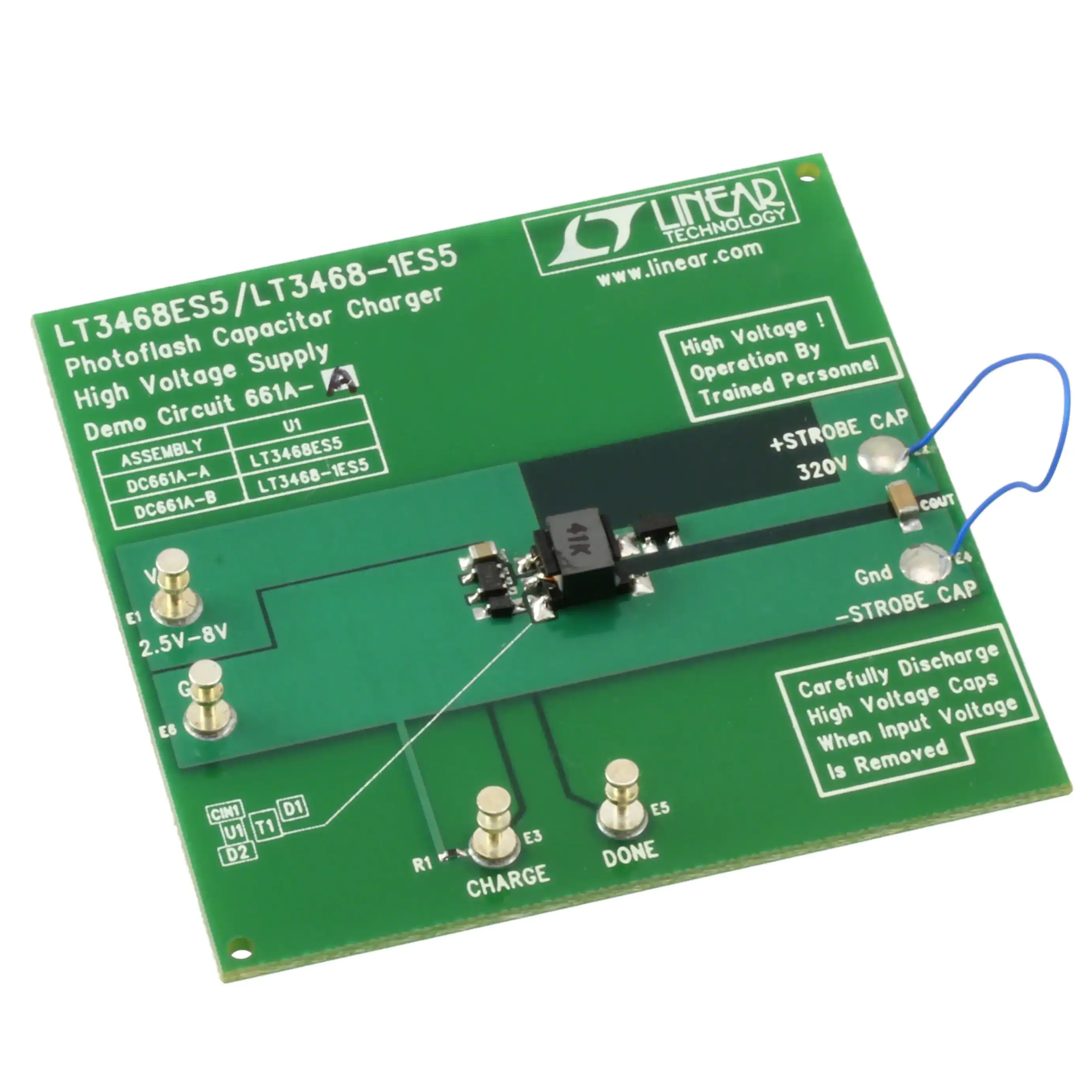 DC661A-A (BOARD EVAL FOR LT3468ES5)