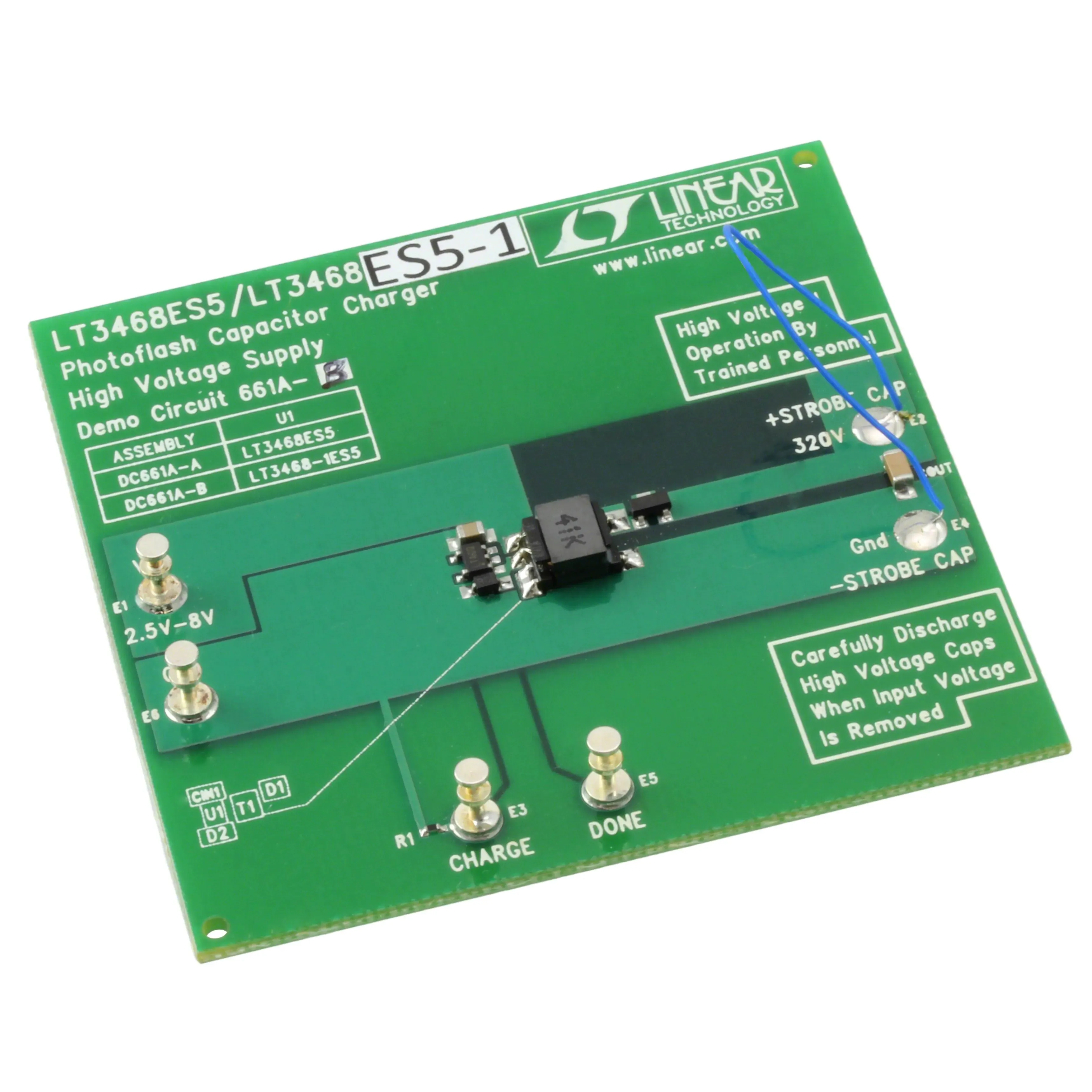 DC661A-B (BOARD EVAL FOR LT3468ES5)