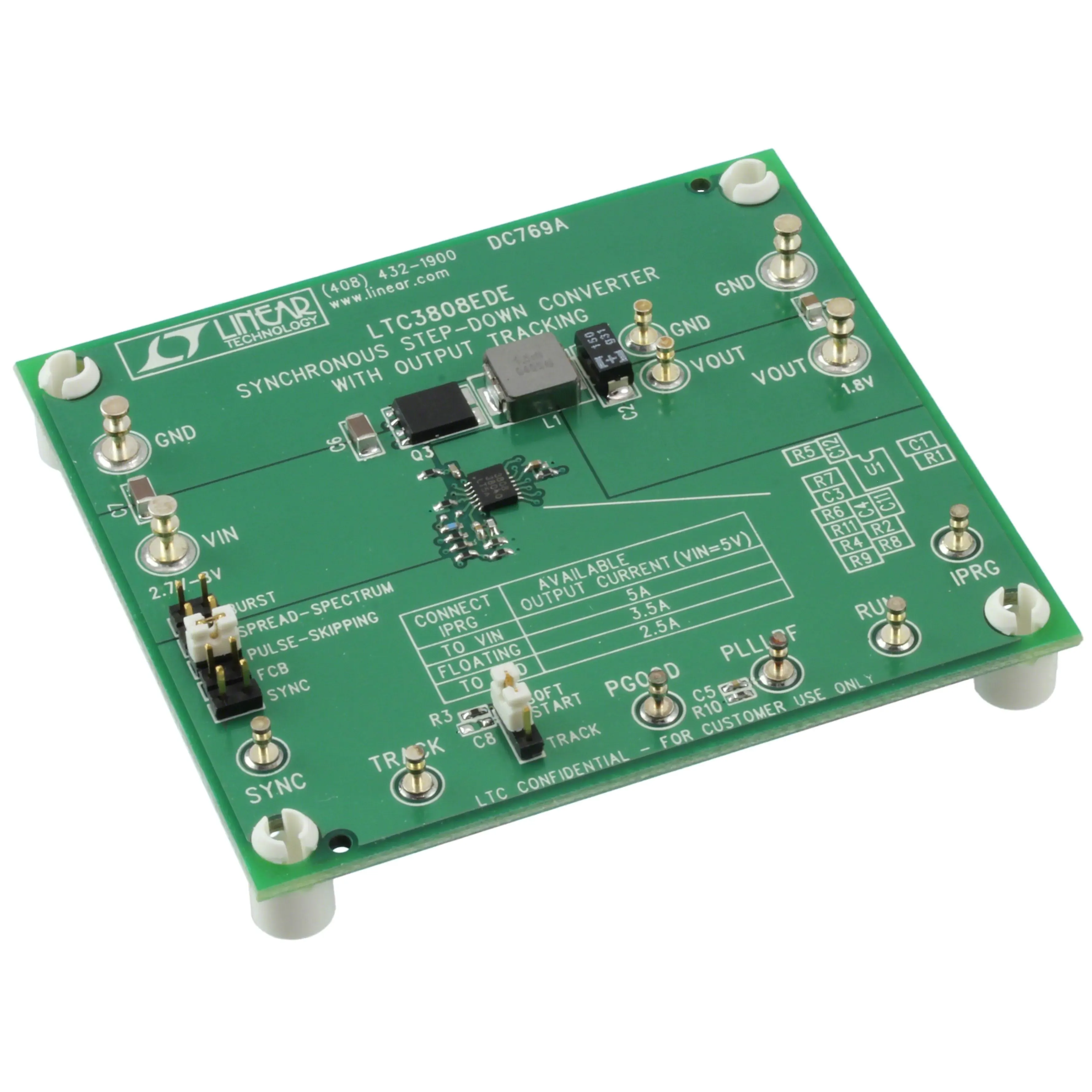 DC769A (BOARD EVAL FOR LTC3808EDE)