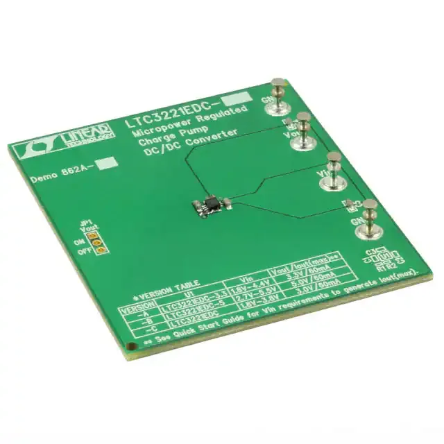 DC862A-C (BOARD EVAL FOR LTC3221EDC)