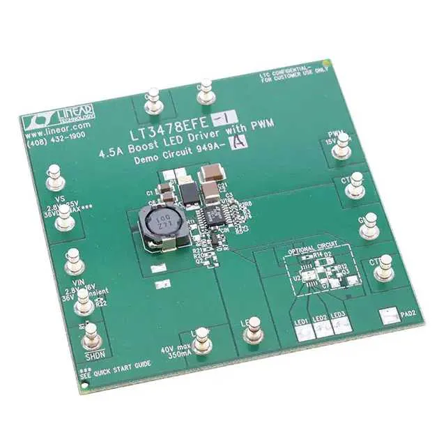 DC949A-A (BOARD DEMO FOR LT3478EFE-1)