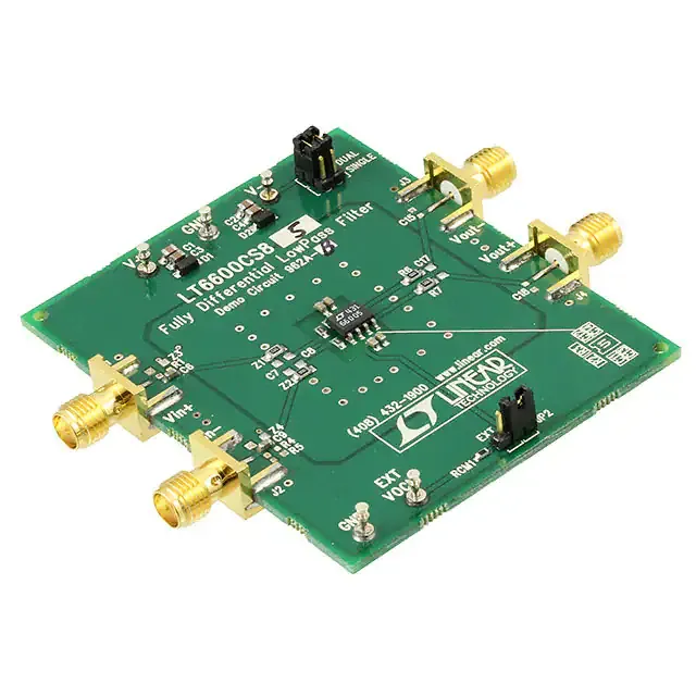 DC962A-B (EVAL BOARD FOR LT6600-5)