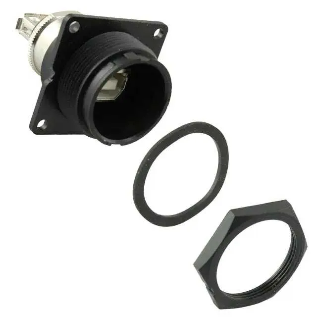 DCP-USBBT-USBA (CONN USB B-A 2.0 BLKHD THREADED)