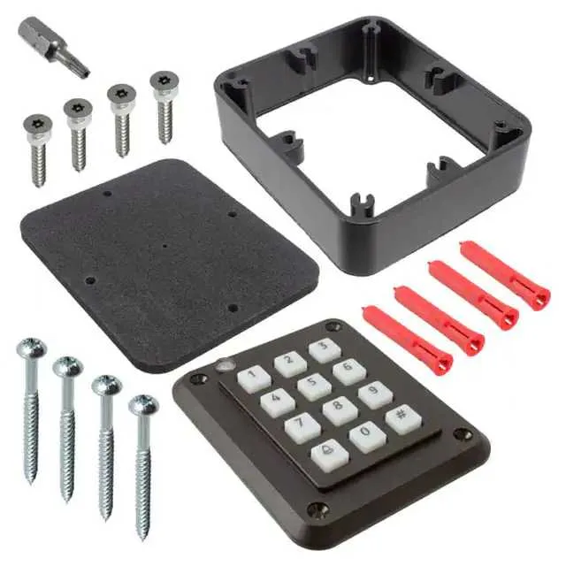 DE2KT103 (SWITCH KEYPAD 12 KEY NON-ILLUM)