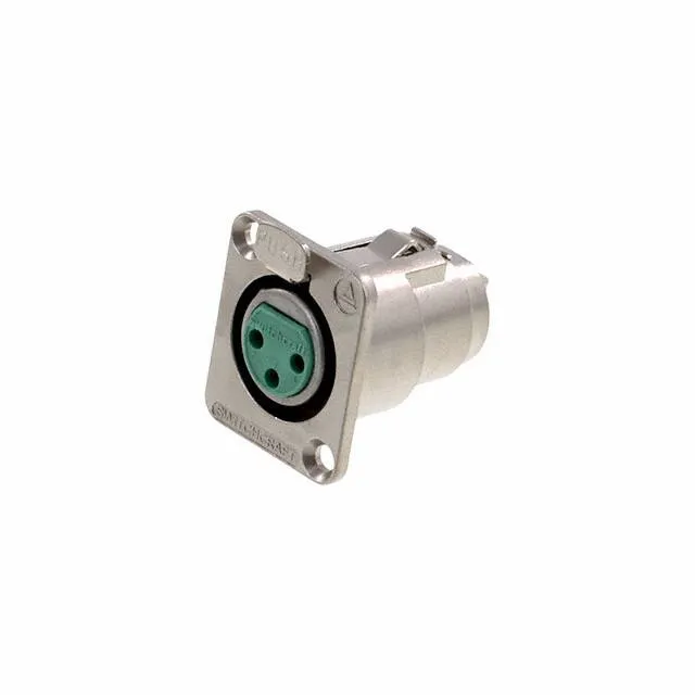 DE3F (CONN PLUG FMALE XLR 3P SLDR CUP)