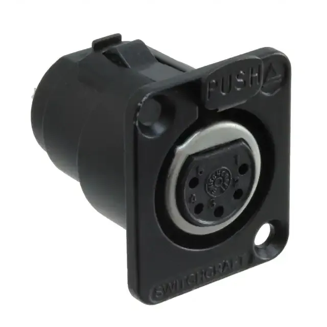 DE5FB (CONN PLUG FMALE XLR 5P SLDR CUP)