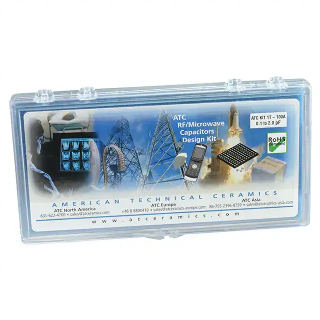 DK0001T (CAP KIT CERAMIC 0.1PF-2PF 240PC)