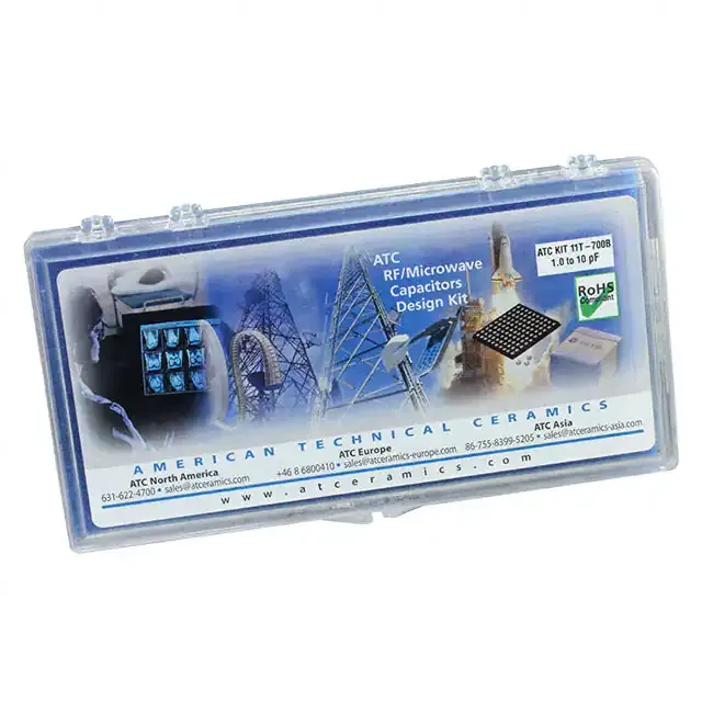 DK0011T (CAP KIT CERAMIC 1PF-10PF 240PC)