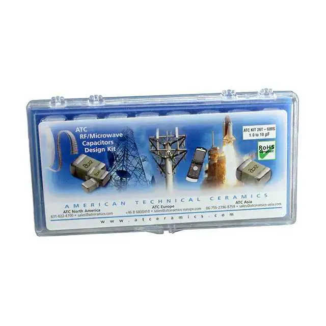 DK0026T (CAP KIT CERAMIC 1PF-10PF 240PC)