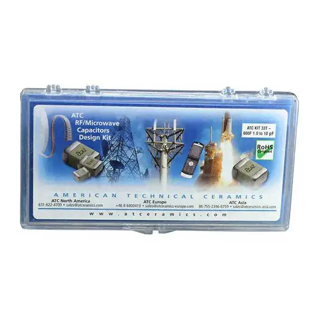 DK0033T (CAP KIT CERAMIC 1PF-10PF 240PC)