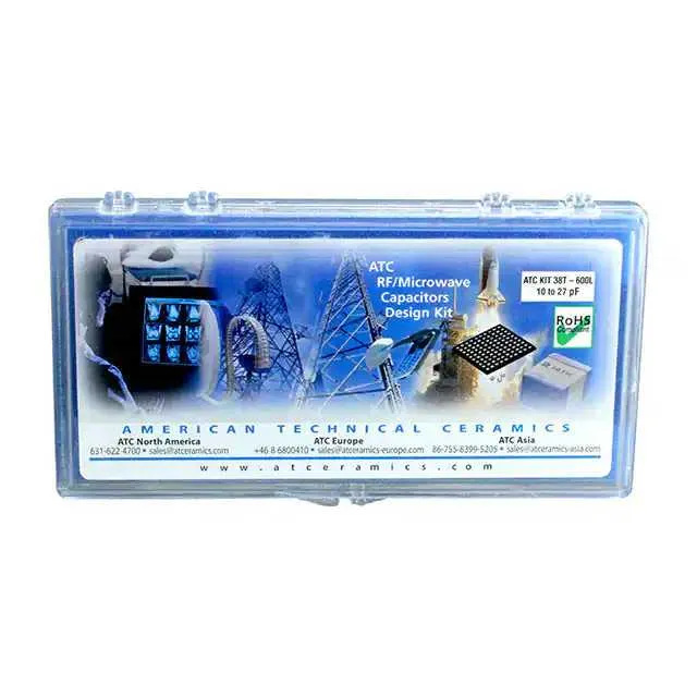 DK0038T (CAP KIT CERAMIC 10PF-27PF 120PC)