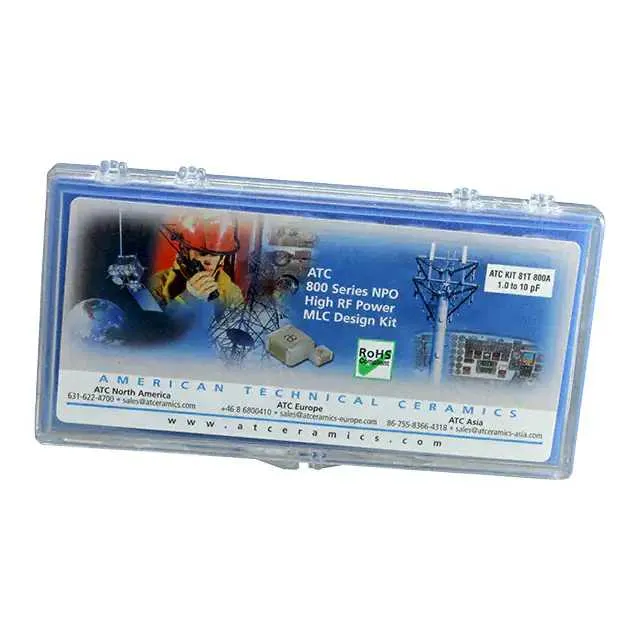 DK0081T (CAP KIT CERAMIC 1PF-10PF 240PC)