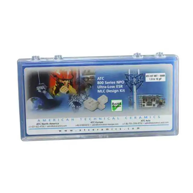 DK0086T (CAP KIT CERAMIC 1PF-10PF 240PC)