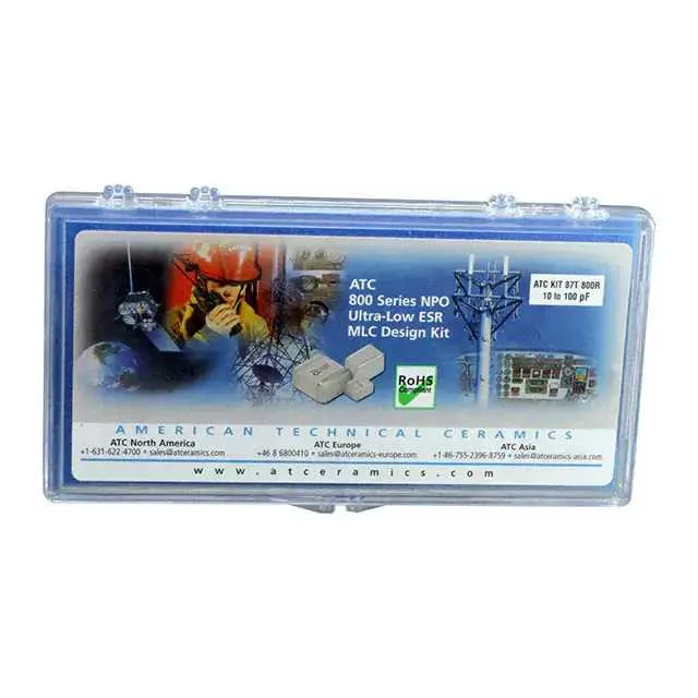 DK0087T (CAP KIT CERAMIC 10PF-100PF 240PC)