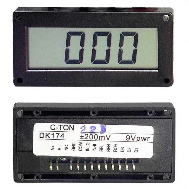 DK174 (VOLTMETER 200MVDC LCD PANEL MT)
