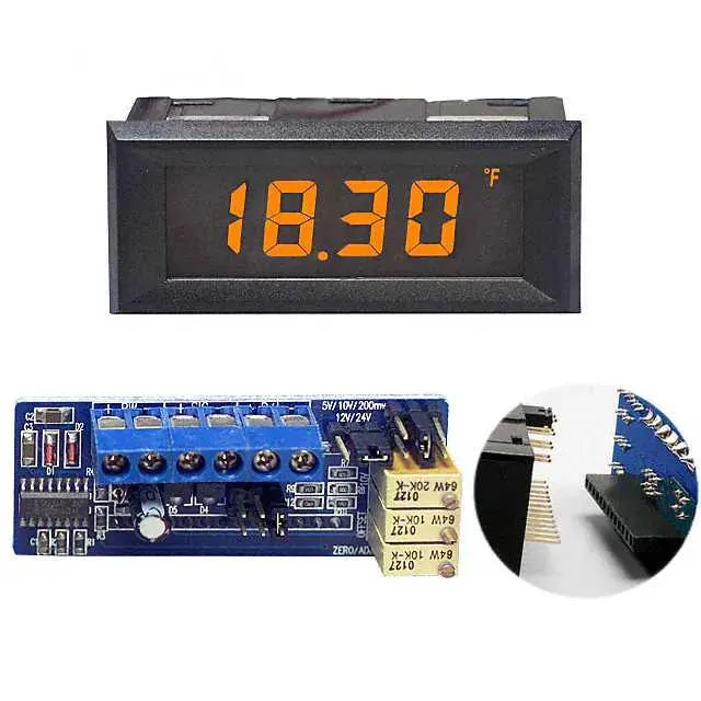 DK196 (PROC METER/VOLTMETER LCD PNL MT)