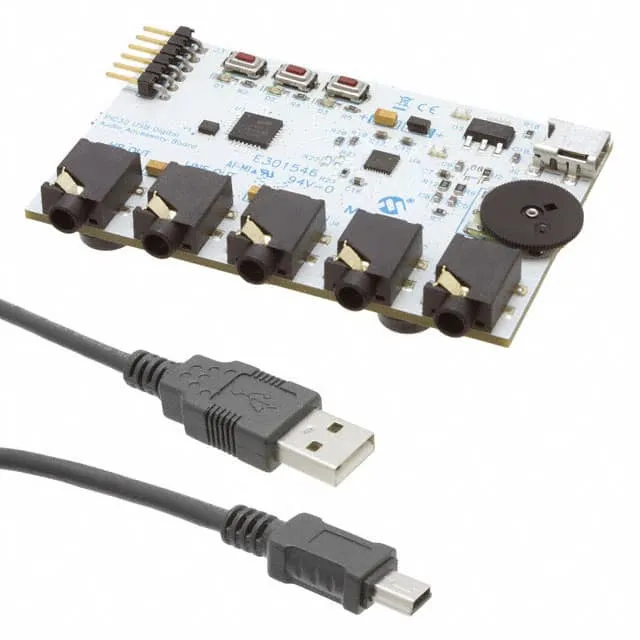 DM320014 (BOARD DIGITAL AUDIO USB PIC32)