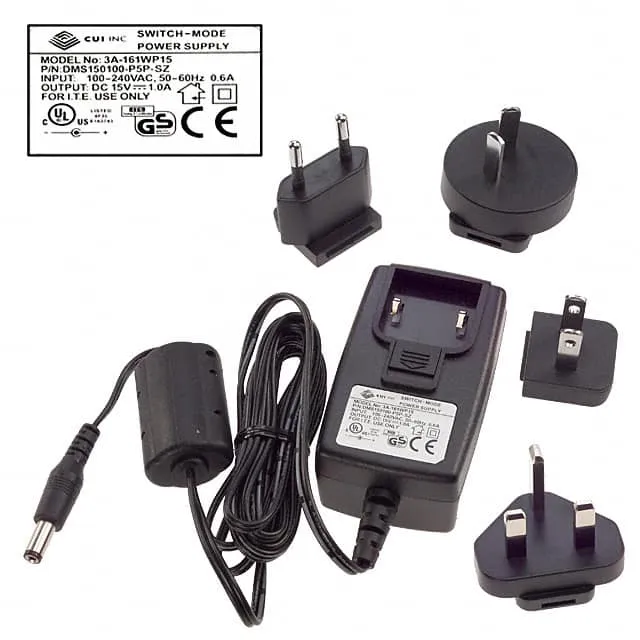 DMS150100-P5P-SZ (AC/DC WALL MOUNT ADAPTER 15V 15W)