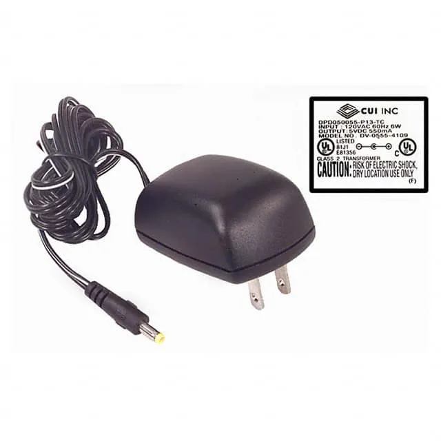 DPD050055-P13P-TC (AC/DC WALL MOUNT ADAPTER 5V 3W)