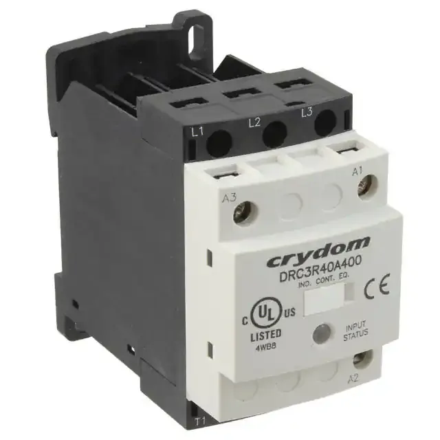 DRC3R40A400 (REV 400V 7.6A 230 VAC NO AUX)