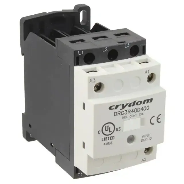 DRC3R40D400 (REV 400V 7.6A 24 VAC/DC NO AUX)